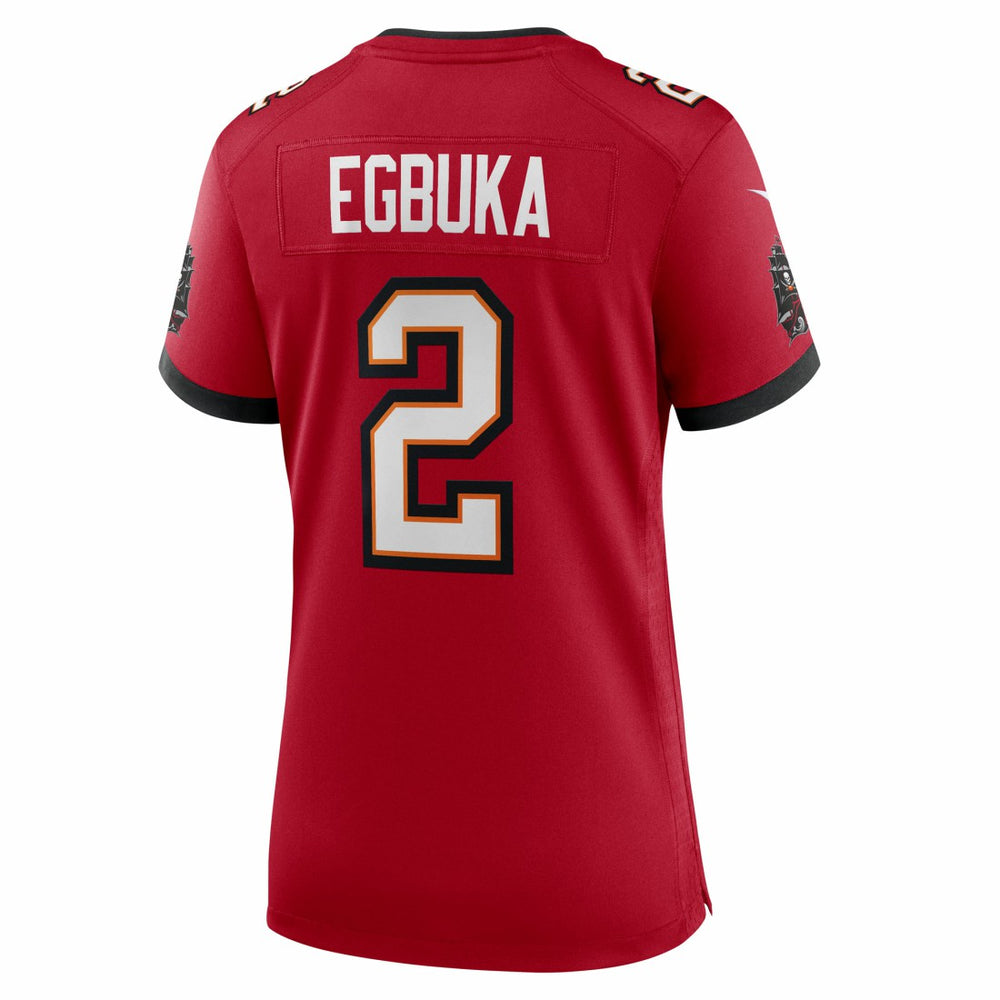 Emeka Egbuka  Women's Team Game Jersey - Tampa Bay Buccaneers Jerseys