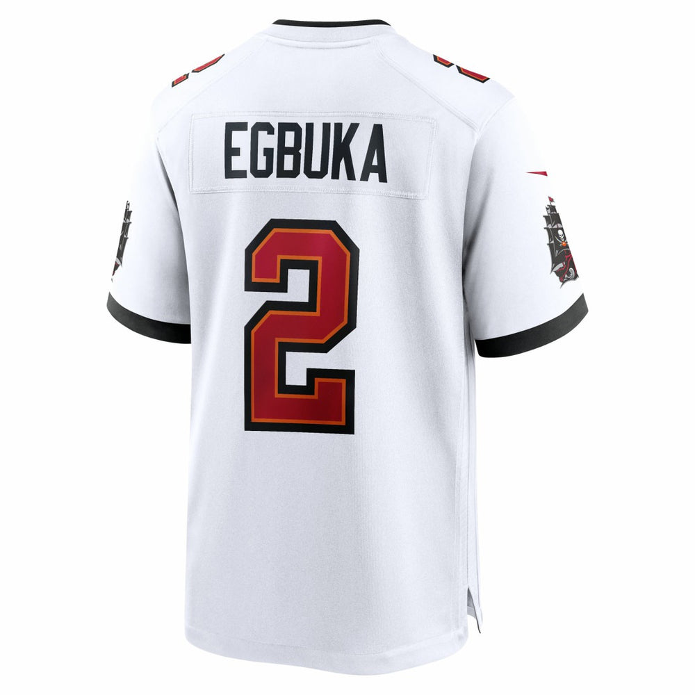Emeka Egbuka  50th Season Game Jersey - Tampa Bay Buccaneers Jerseys