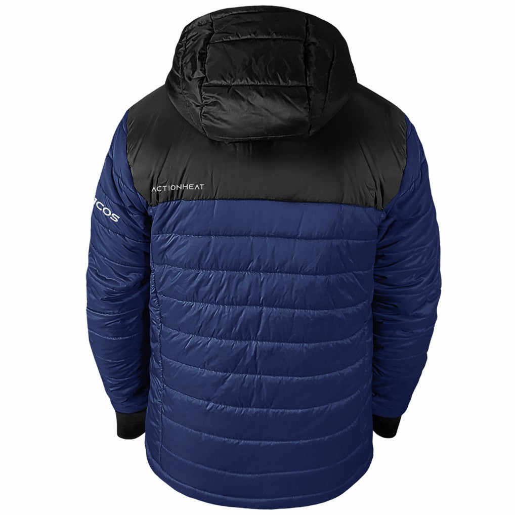 ActionHeat 5V Battery Heated Colorblock Full-Zip Puffer Jacket - Denver Broncos Jackets