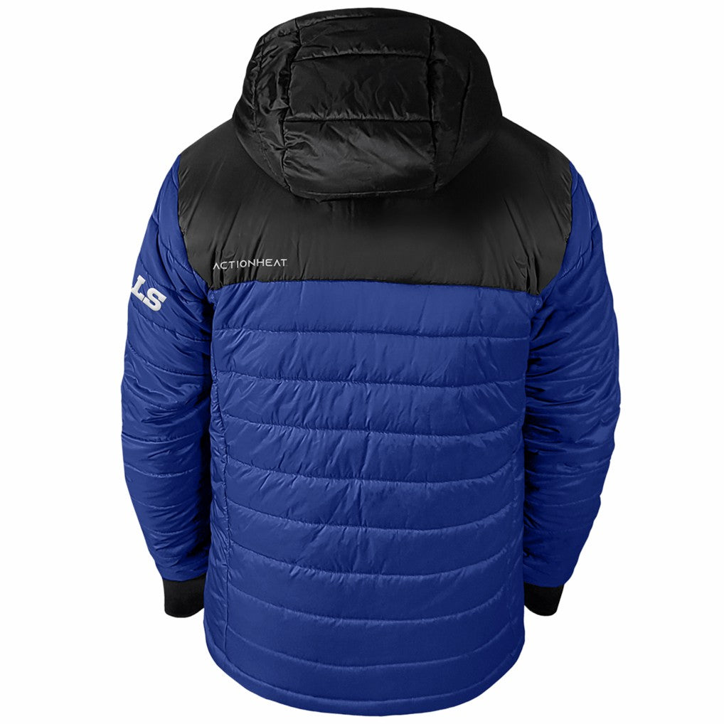 ActionHeat 5V Battery Heated Colorblock Full-Zip Puffer Jacket - Buffalo Bills Jackets