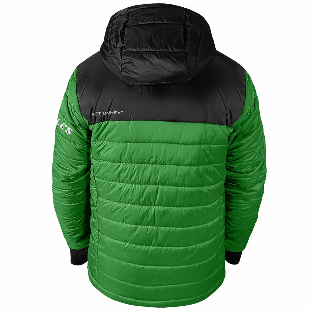 ActionHeat 5V Battery Heated Colorblock Full-Zip Puffer Jacket - Philadelphia Eagles Jackets