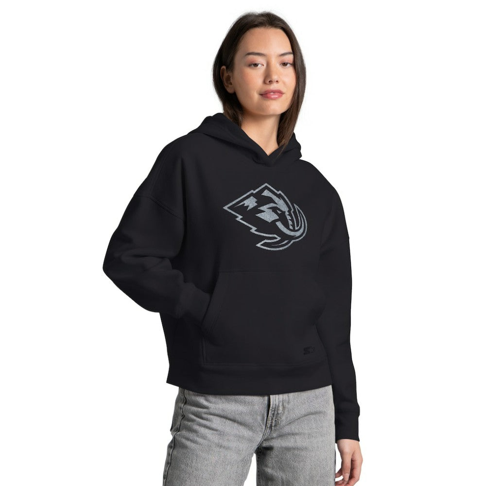NHL Utah Mammoth Starter Women's Rhinestone Relaxed Hoodie