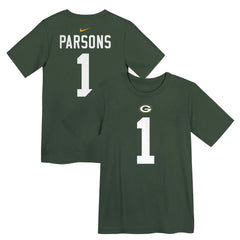 Micah Parsons  Preschool Name & Number T-Shirt - Green Bay Packers T-shirts