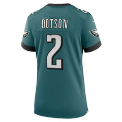 Jahan Dotson  Women's Team Game Jersey - Philadelphia Eagles Jerseys
