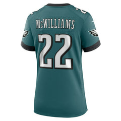 Mac McWilliams  Women's Team Game Jersey - Philadelphia Eagles Jerseys