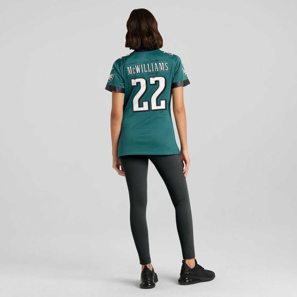 Mac McWilliams  Women's Team Game Jersey - Philadelphia Eagles Jerseys