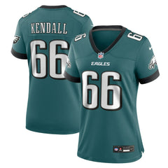 Drew Kendall  Women's Team Game Jersey - Philadelphia Eagles Jerseys