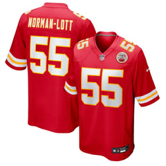 Omarr Norman-Lott  Team Game Jersey - Kansas City Chiefs Jerseys