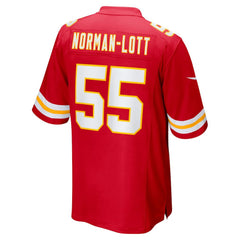 Omarr Norman-Lott  Team Game Jersey - Kansas City Chiefs Jerseys