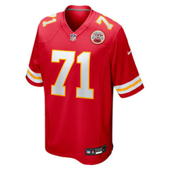 Josh Simmons  Team Game Jersey - Kansas City Chiefs Jerseys