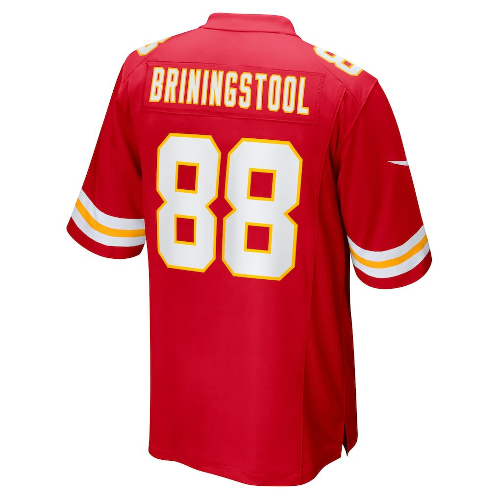 Jake Briningstool  Team Game Jersey - Kansas City Chiefs Jerseys