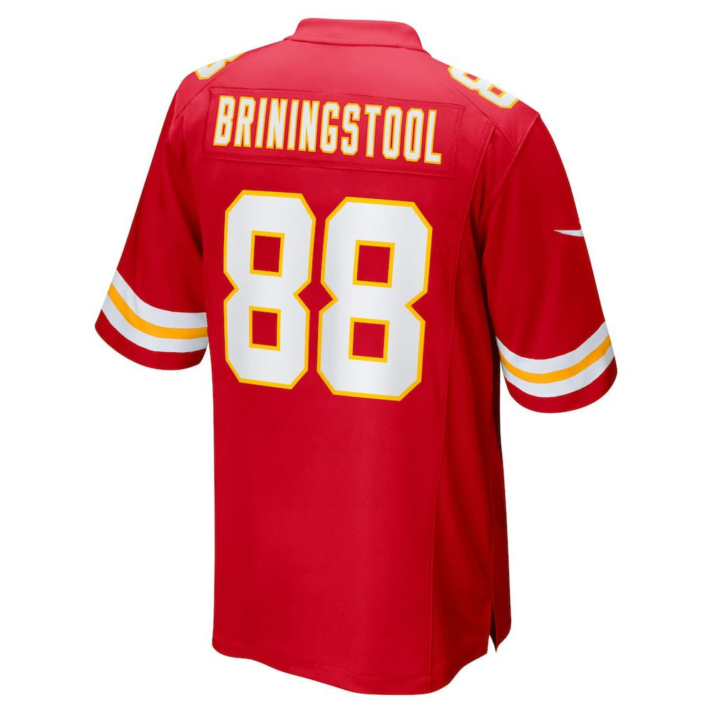 Jake Briningstool  Team Game Jersey - Kansas City Chiefs Jerseys