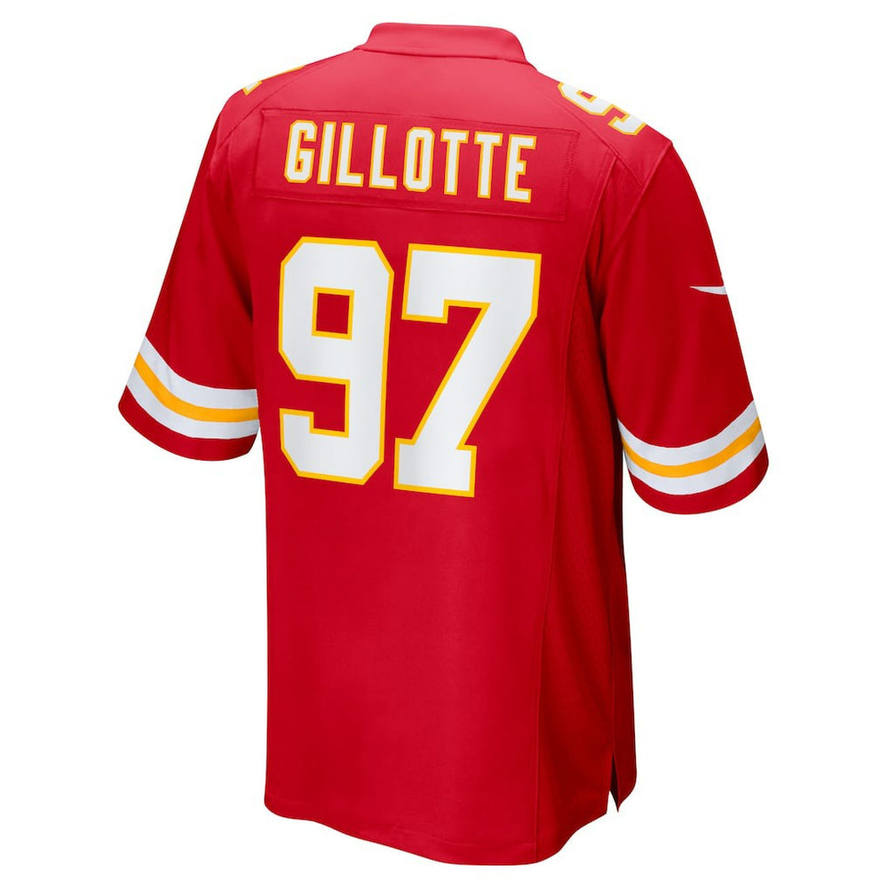 Ashton Gillotte  Team Game Jersey - Kansas City Chiefs Jerseys