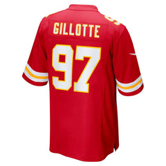Ashton Gillotte  Team Game Jersey - Kansas City Chiefs Jerseys