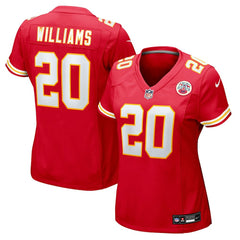 Nohl Williams  Women's Team Game Jersey - Kansas City Chiefs Jerseys