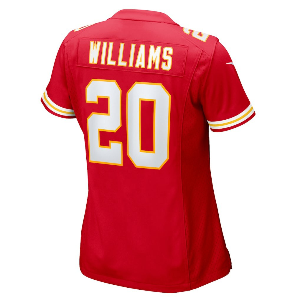 Nohl Williams  Women's Team Game Jersey - Kansas City Chiefs Jerseys