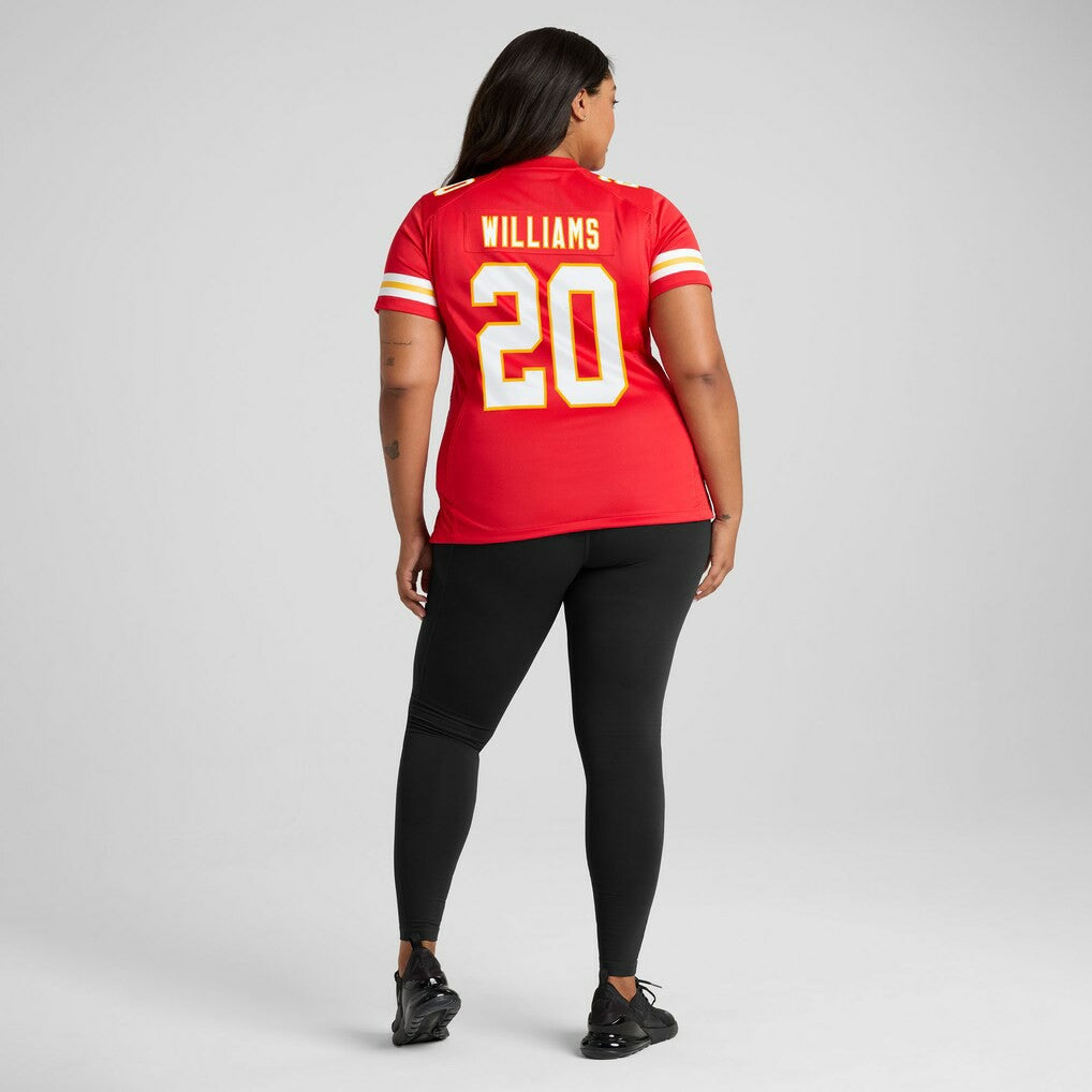 Nohl Williams  Women's Team Game Jersey - Kansas City Chiefs Jerseys