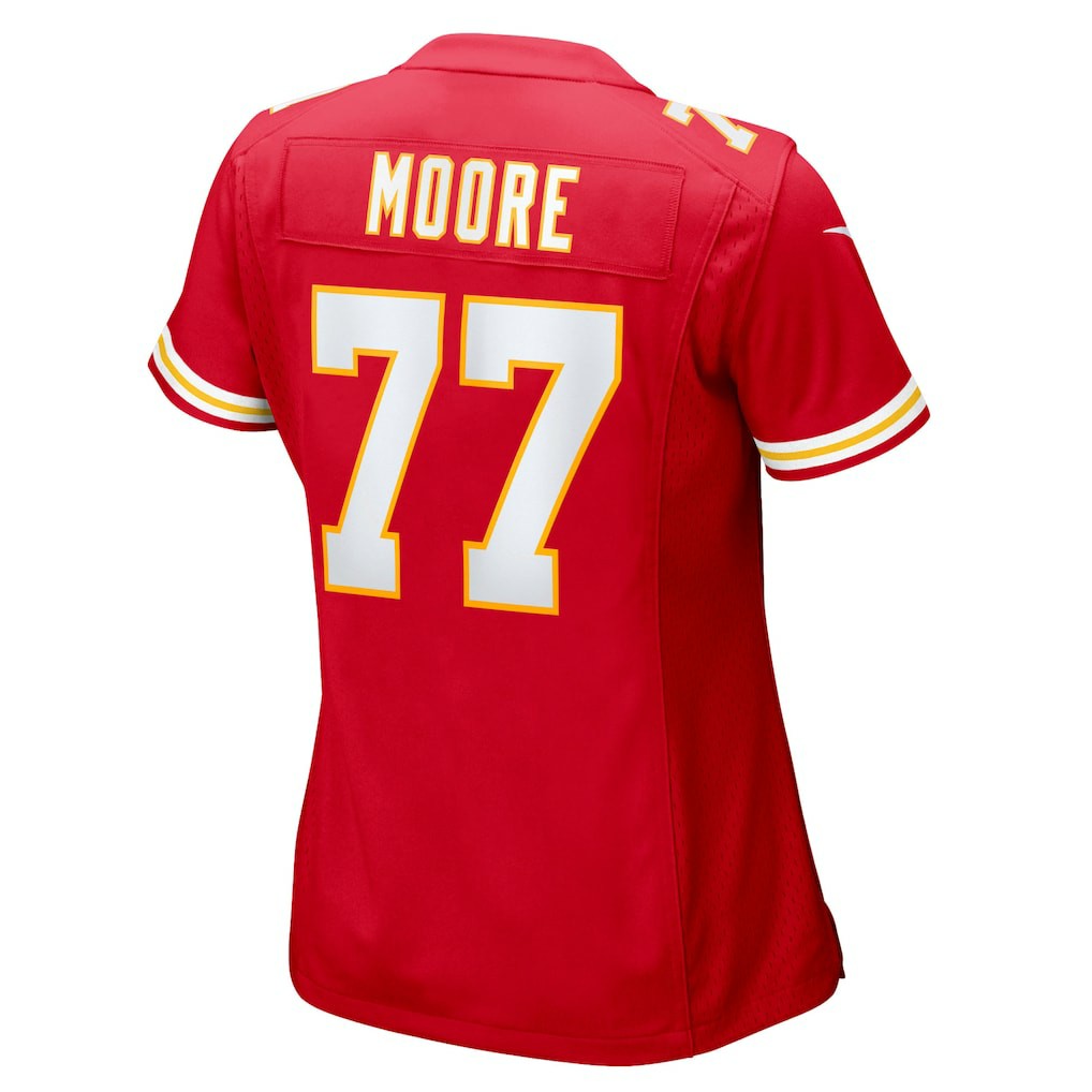 Jaylon Moore  Women's Team Game Jersey - Kansas City Chiefs Jerseys