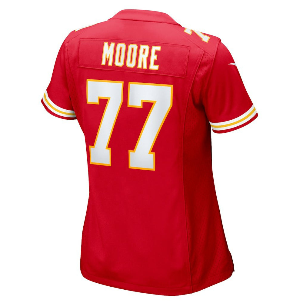 Jaylon Moore  Women's Team Game Jersey - Kansas City Chiefs Jerseys