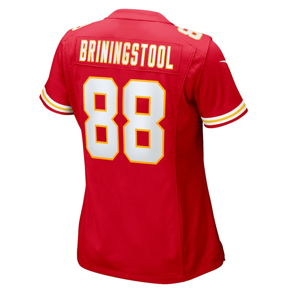 Jake Briningstool  Women's Team Game Jersey - Kansas City Chiefs Jerseys