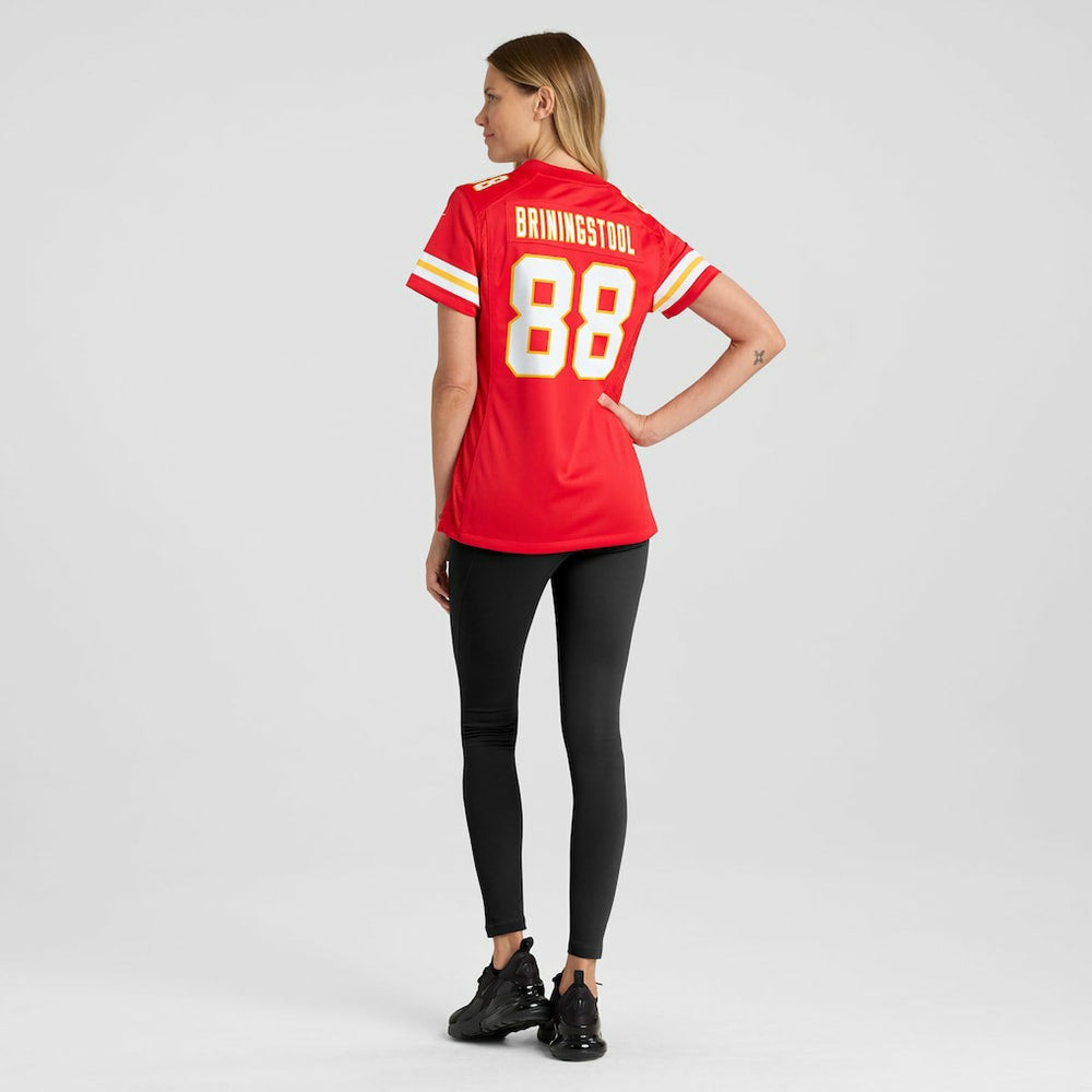 Jake Briningstool  Women's Team Game Jersey - Kansas City Chiefs Jerseys