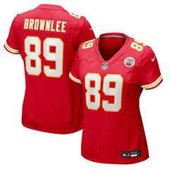 Jason Brownlee  Women's Team Game Jersey - Kansas City Chiefs Jerseys