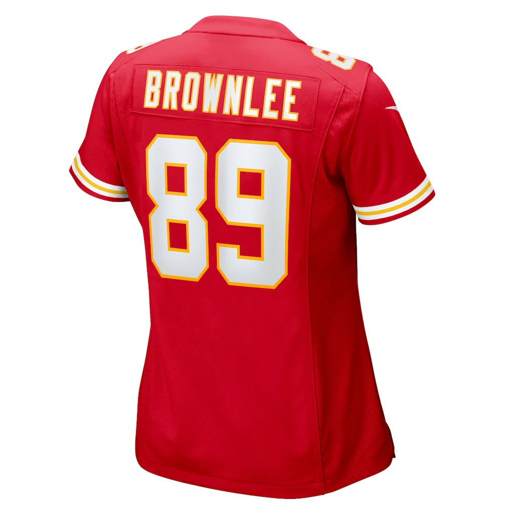 Jason Brownlee  Women's Team Game Jersey - Kansas City Chiefs Jerseys