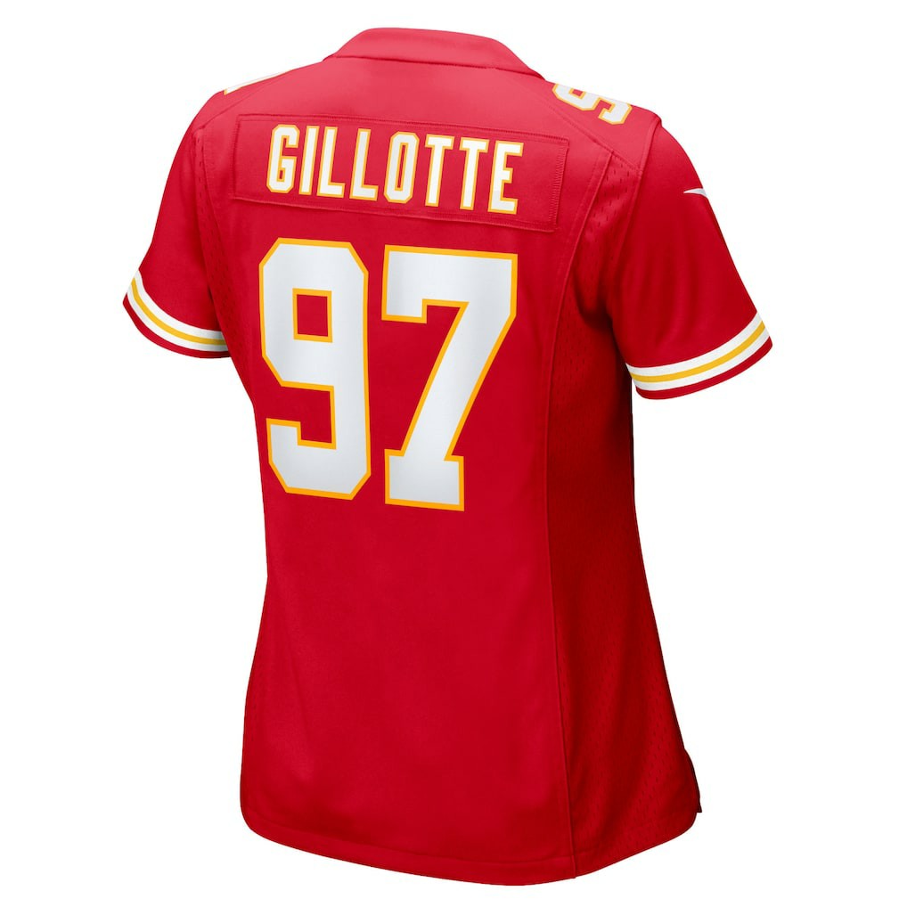 Ashton Gillotte  Women's Team Game Jersey - Kansas City Chiefs Jerseys