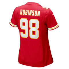 Janarius Robinson  Women's Team Game Jersey - Kansas City Chiefs Jerseys