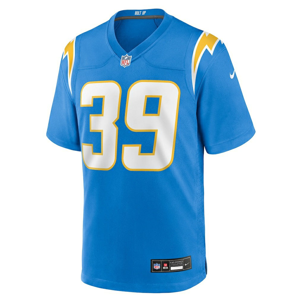 Eric Rogers  Team Game Jersey - Los Angeles Chargers Jerseys