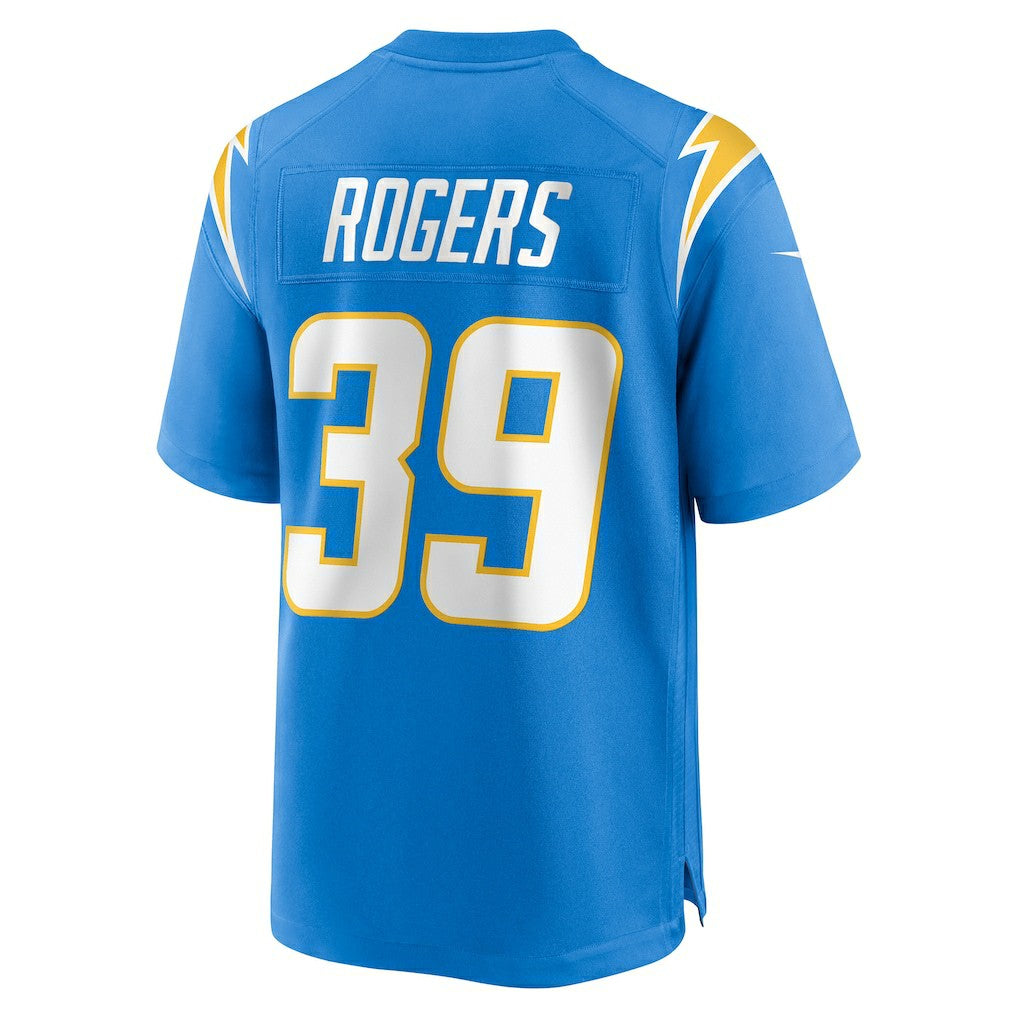Eric Rogers  Team Game Jersey - Los Angeles Chargers Jerseys