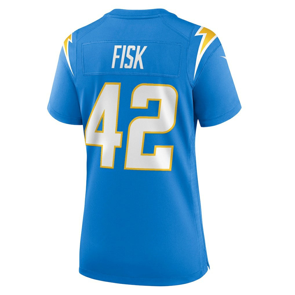 Tucker Fisk  Women's Team Game Jersey - Los Angeles Chargers Jerseys