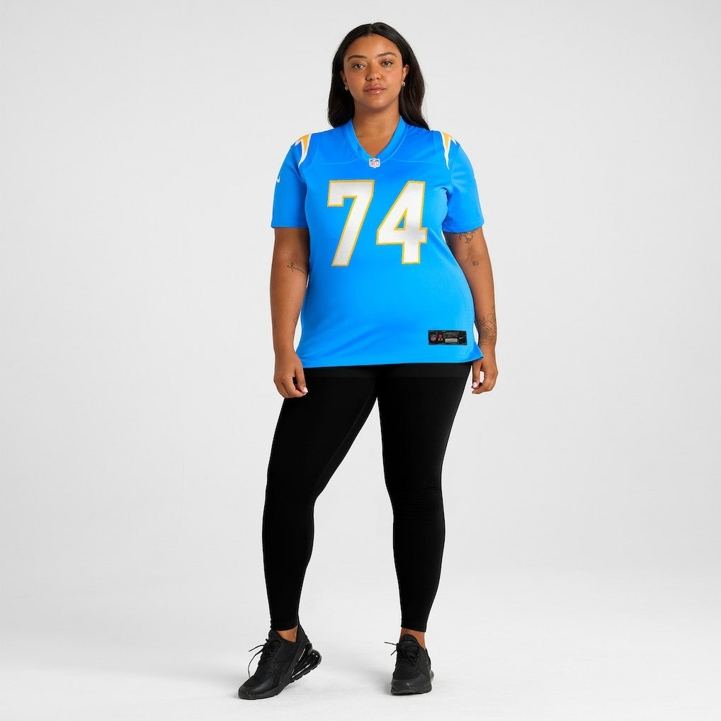 Austin Deculus  Women's Team Game Jersey - Los Angeles Chargers Jerseys