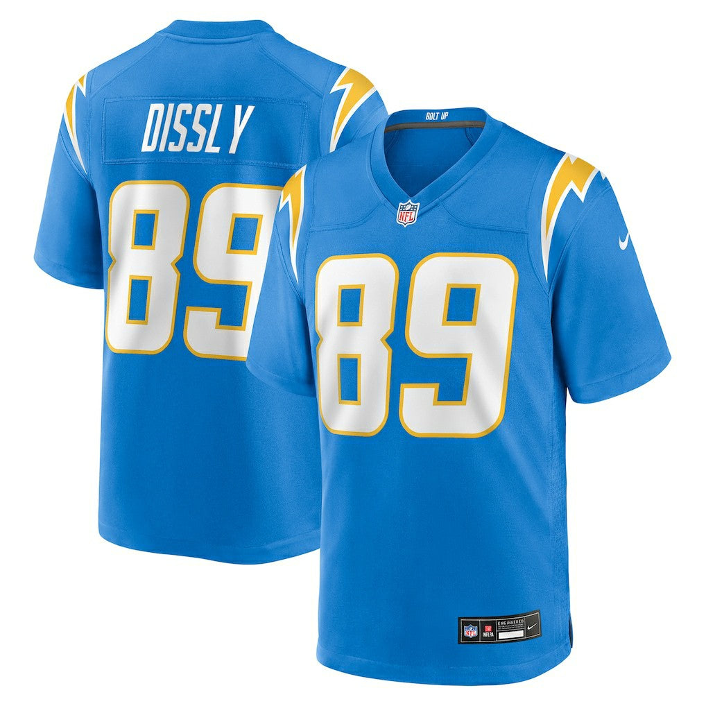 Will Dissly  Team Game Jersey - Los Angeles Chargers Jerseys