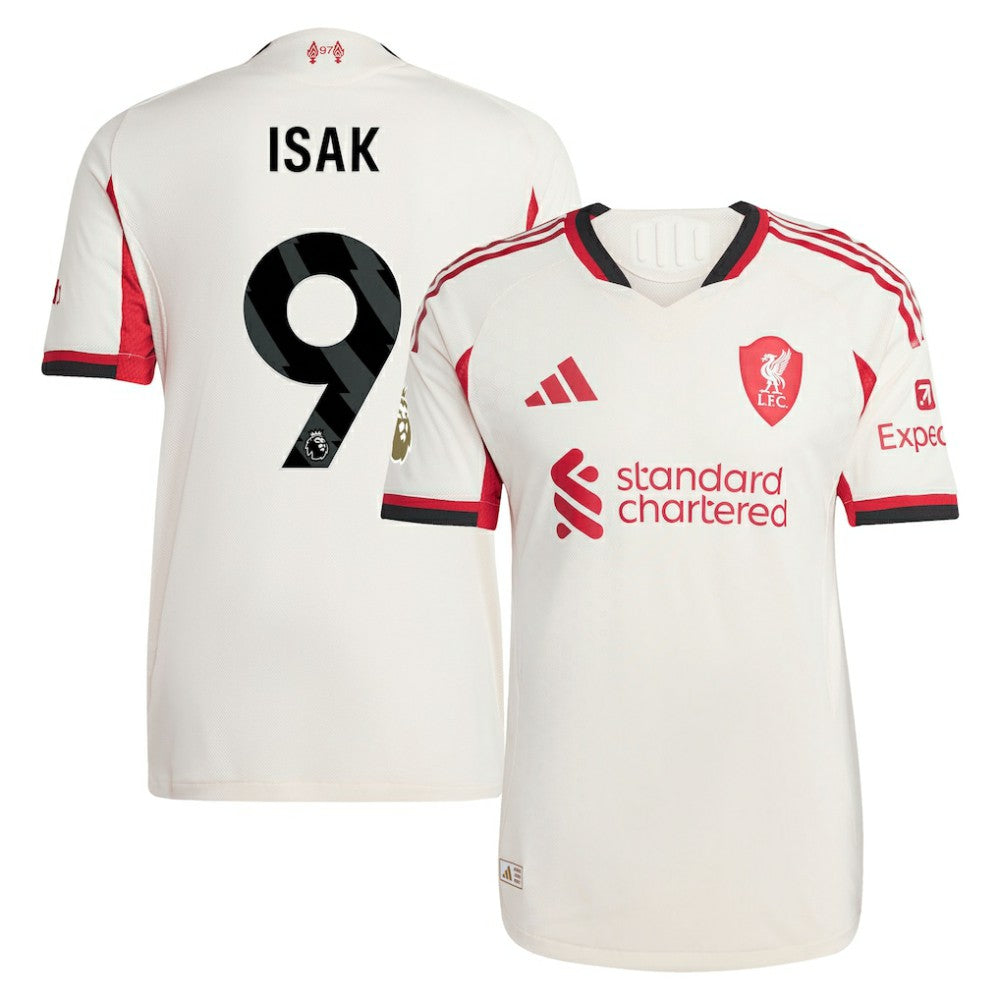 Alexander Isak Liverpool 2025/26 Away Player Jersey