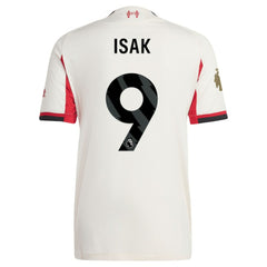 Alexander Isak Liverpool 2025/26 Away Player Jersey