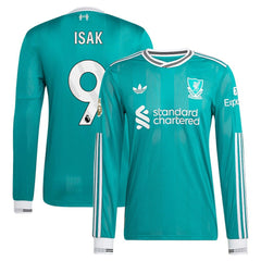 Alexander Isak Liverpool 2025/26 Third Long Sleeve Player Jersey