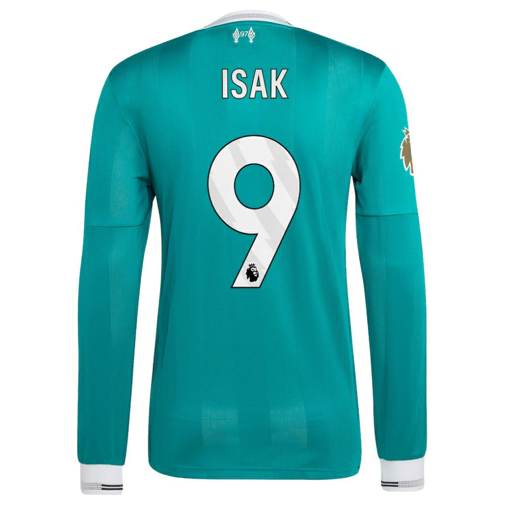 Alexander Isak Liverpool 2025/26 Third Long Sleeve Player Jersey