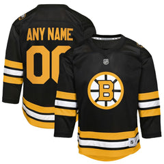 NHL Boston Bruins Youth Home Custom Replica Jersey
