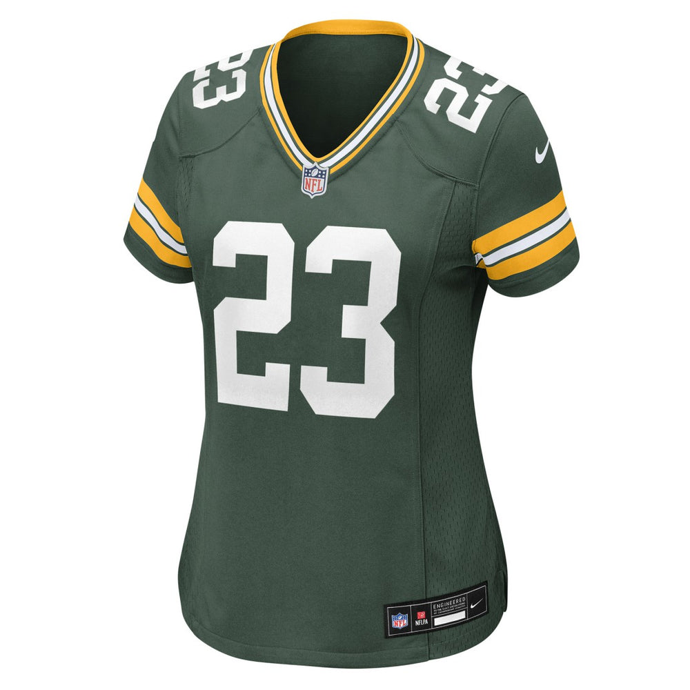 Emanuel Wilson  Women's Team Game Jersey - Green Bay Packers Jerseys