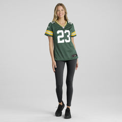 Emanuel Wilson  Women's Team Game Jersey - Green Bay Packers Jerseys
