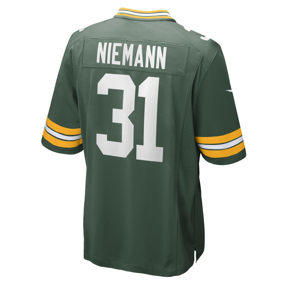Nick Niemann  Team Game Jersey - Green Bay Packers Jerseys