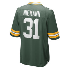 Nick Niemann  Team Game Jersey - Green Bay Packers Jerseys