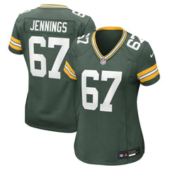 Donovan Jennings  Women's Team Game Jersey - Green Bay Packers Jerseys