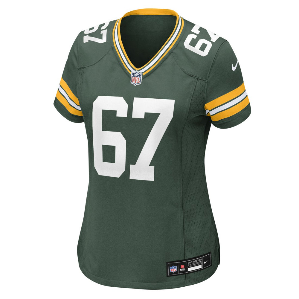 Donovan Jennings  Women's Team Game Jersey - Green Bay Packers Jerseys
