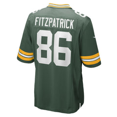 John FitzPatrick  Team Game Jersey - Green Bay Packers Jerseys