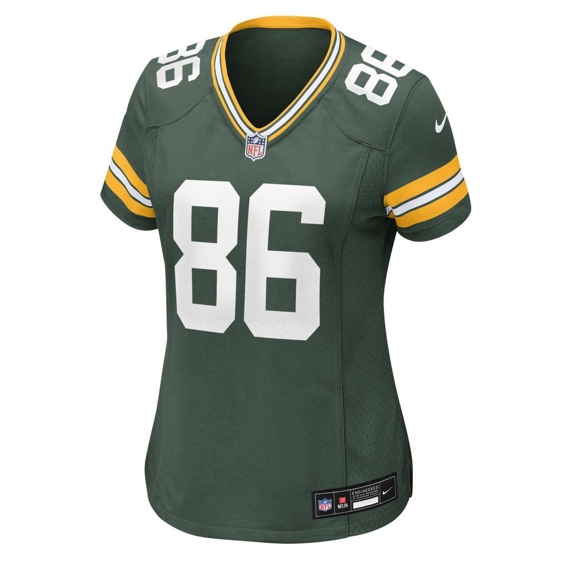 John FitzPatrick  Women's Team Game Jersey - Green Bay Packers Jerseys