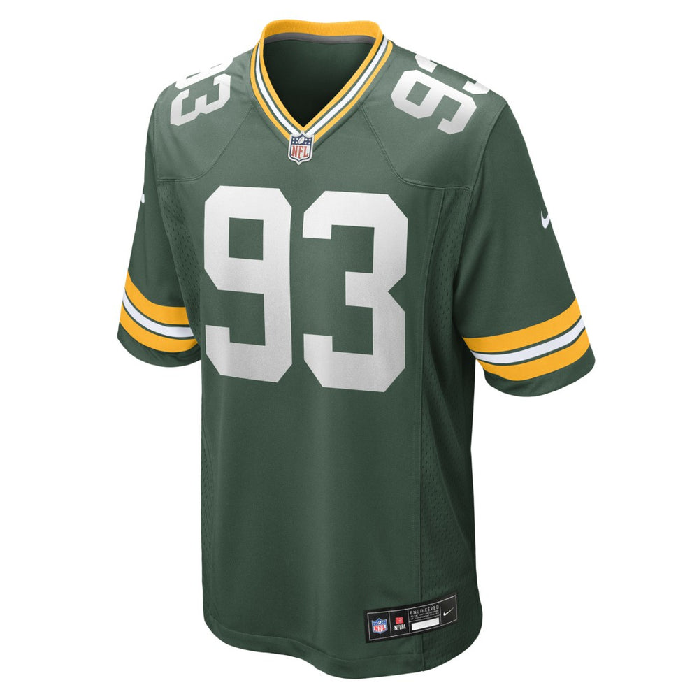 Nazir Stackhouse  Team Game Jersey - Green Bay Packers Jerseys