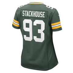 Nazir Stackhouse  Women's Team Game Jersey - Green Bay Packers Jerseys