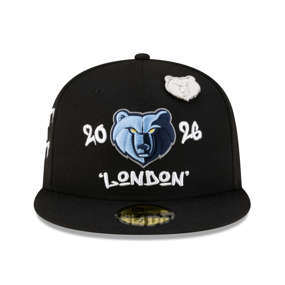 New Era Memphis Grizzlies 2026 NBA Global Games London 59FIFTY Fitted Hat